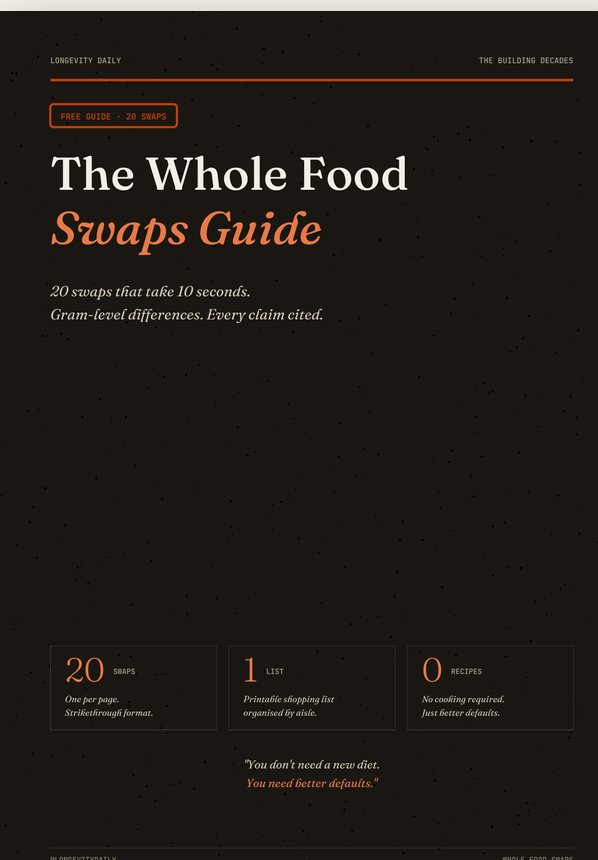 The Whole Food Swaps Guide cover